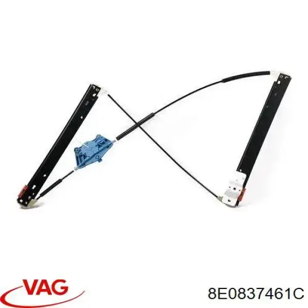 Механизм стеклоподъемника водительской двери VAG 8E0837461C цена, от 28.45 USD