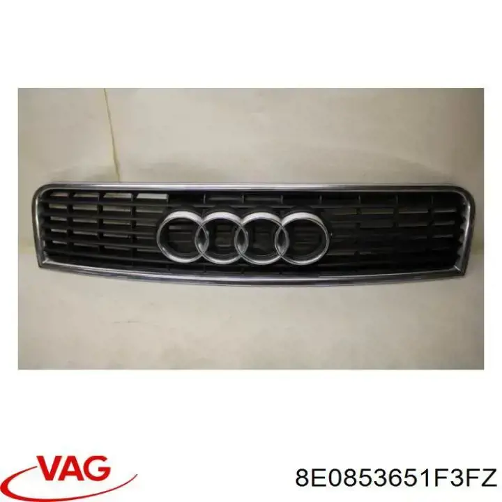 Купить 8E0853651B3FZ VAG Решетка радиатора