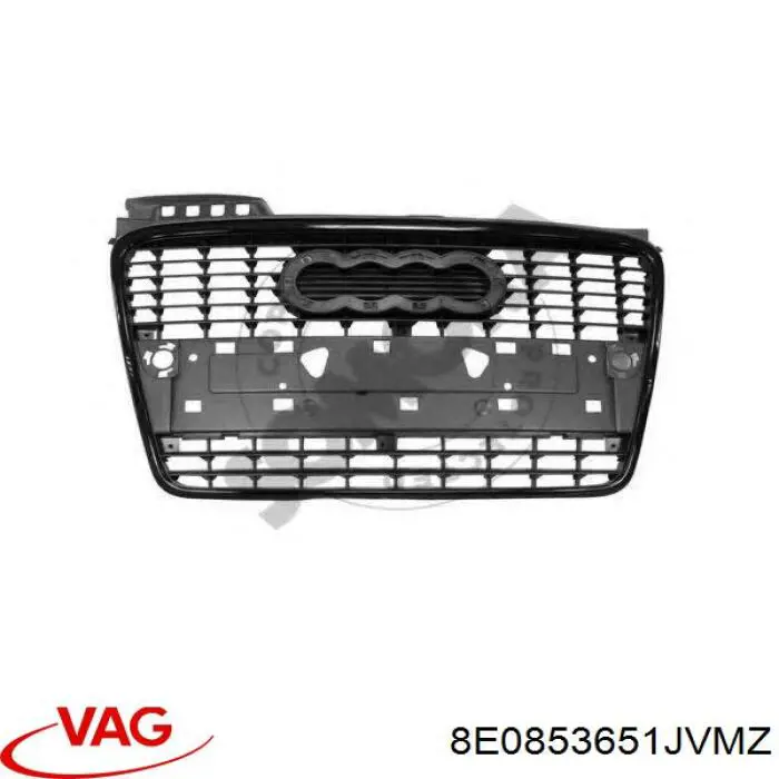 Купить 8E0853651JVMZ VAG Решетка радиатора