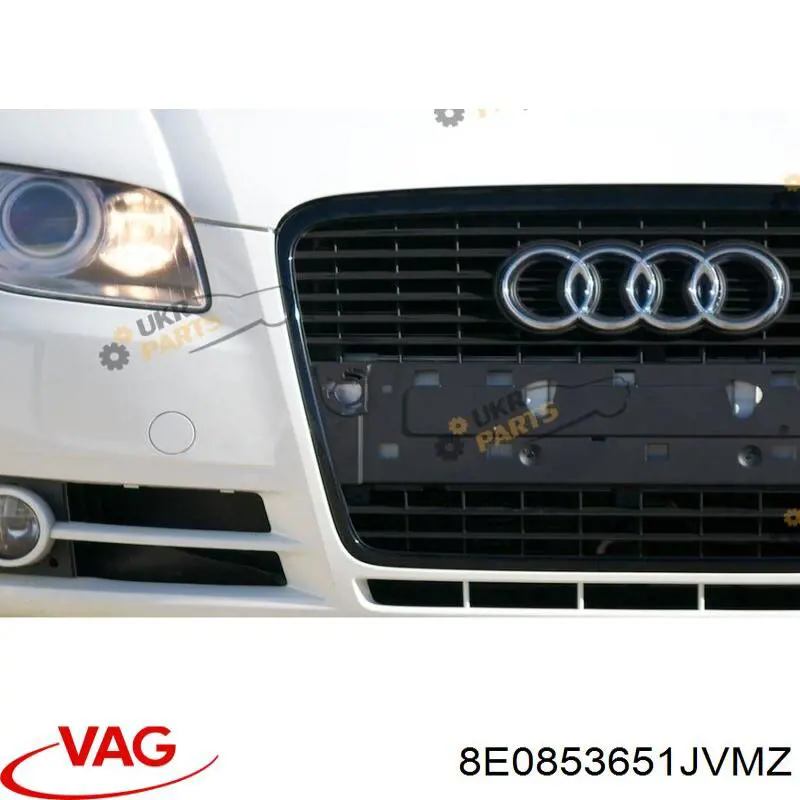 8E0853651JVMZ VAG Решетка радиатора