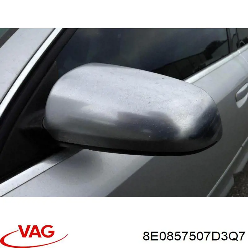 Накладка левого зеркала заднего вида VAG 8E0857507D3Q7
