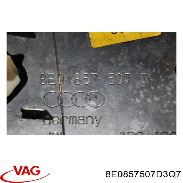 Накладка левого бокового зеркала VAG 8E0857507D3Q7 цена, от 462.31 USD