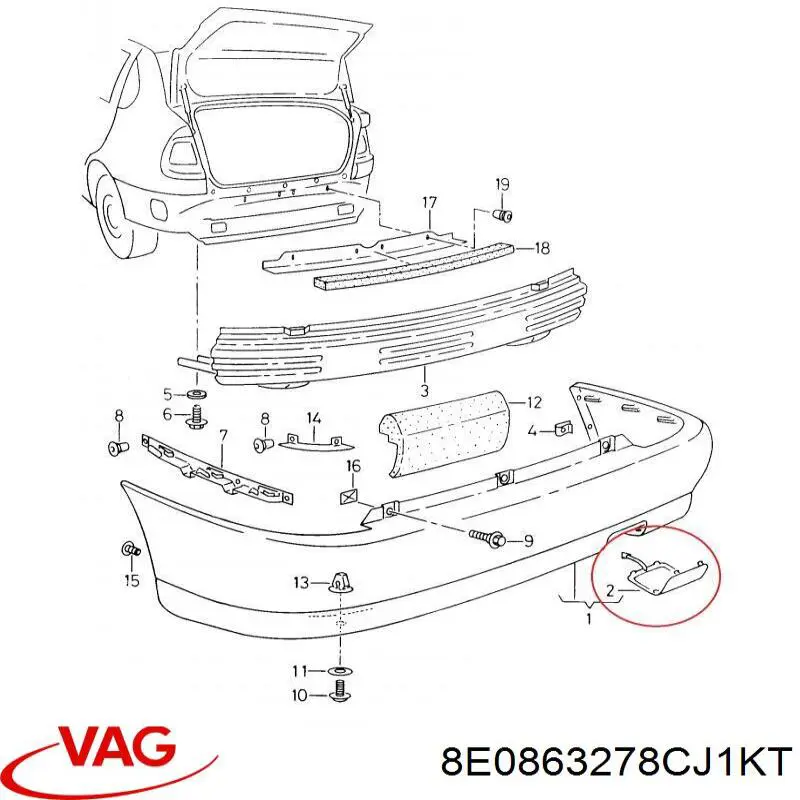  VAG 8E0863278CJ1KT