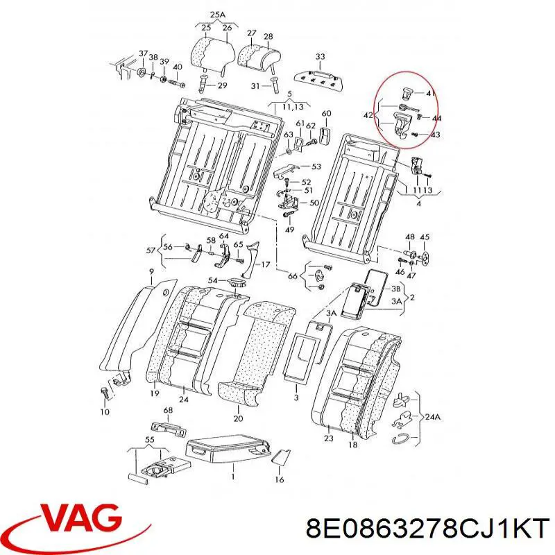  VAG 8E0863278CJ1KT цена, от 222.61 USD