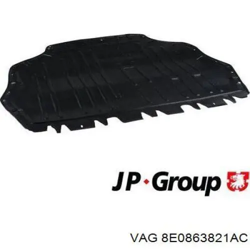 Защита двигателя 8E0863821A VAG