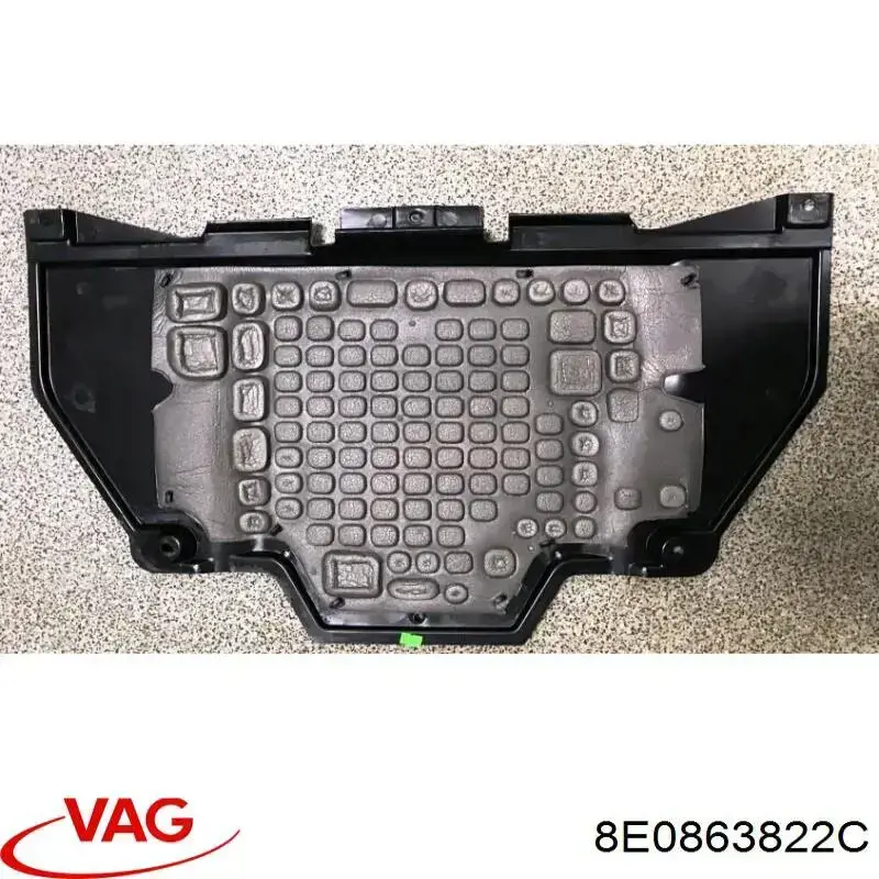 Защита двигателя задняя VAG 8E0863822C цена, от 22.22 USD