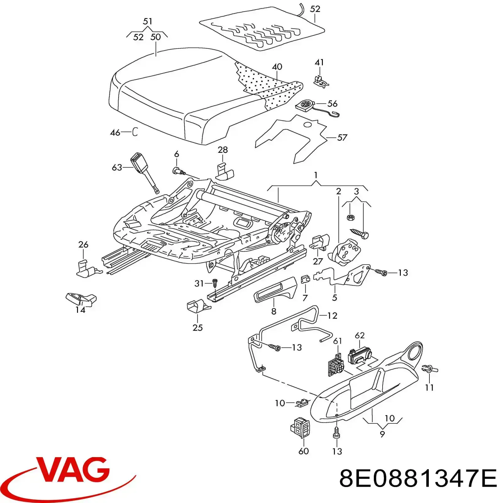  VAG 8E0881347E цена, от 8.87 USD