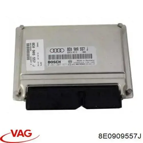 8E0909557J VAG Мозги двигателя