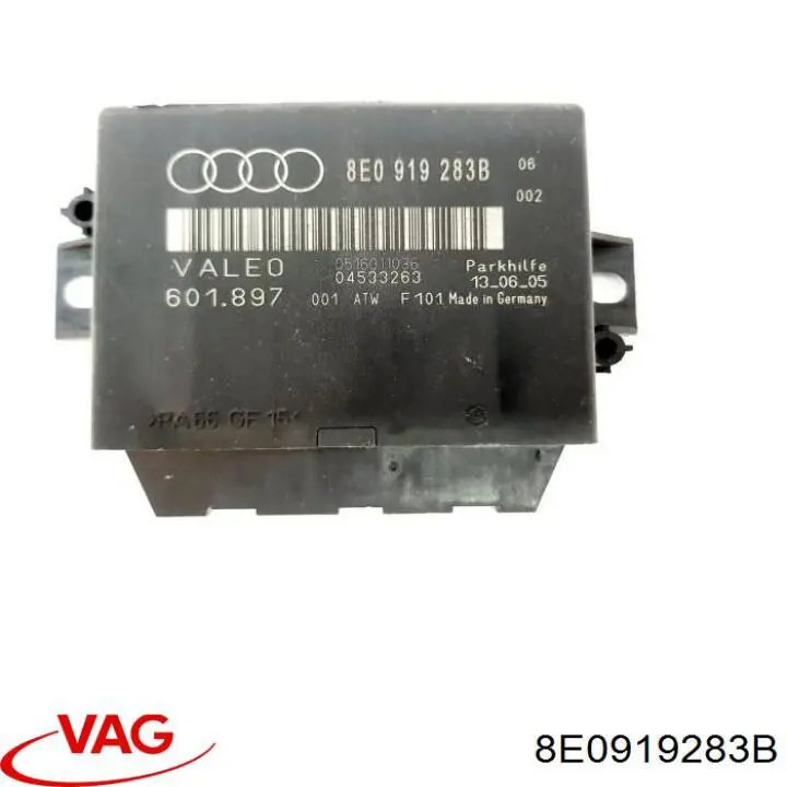 Модуль управления (ЭБУ) парктроником VAG 8E0919283B цена, от 27.84 USD