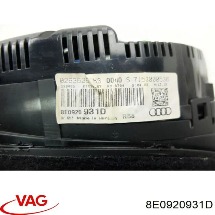 Приборная доска (щиток приборов) VAG 8E0920931D цена, от 83.33 USD