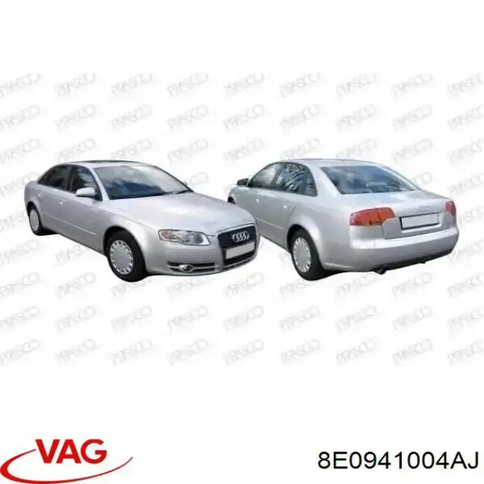 Luz direita VAG 8E0941004AJ preço, a partir de 159,57 USD