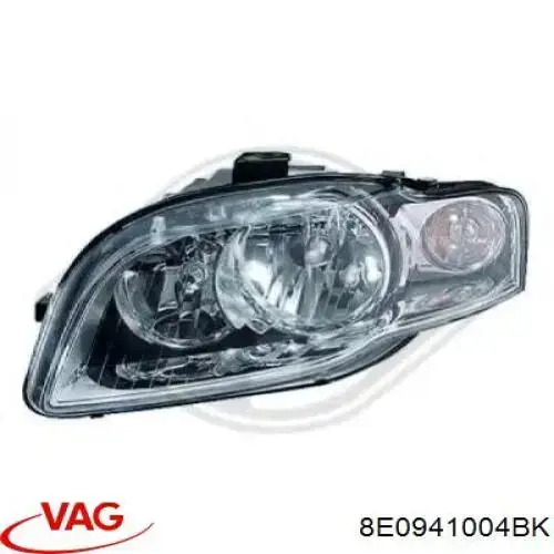 8E0941004BK VAG фара правая