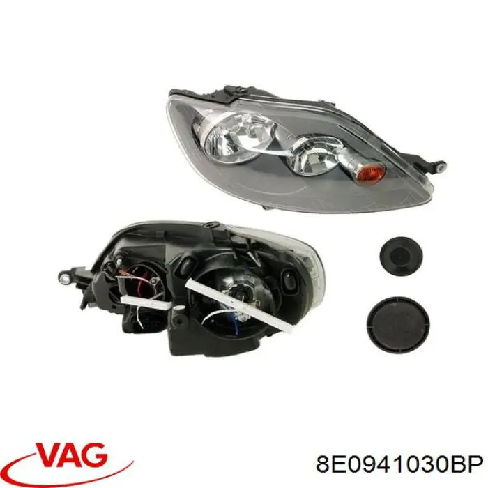 Правая фара 8E0941030BP VAG