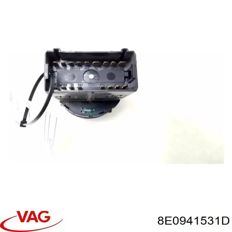 8E0941531D VAG Переключатели электрические (переключатель света центральный)