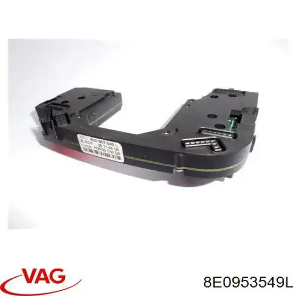 8E0953549L VAG модуль управления (эбу подрулевыми переключателями)