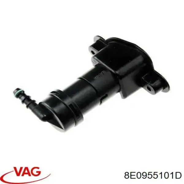 8E0955101D VAG suporte do injetor de fluido para lavador das luzes (cilindro de elevação)