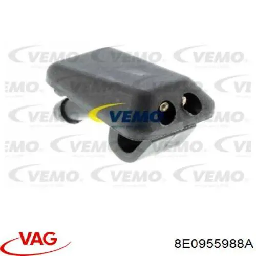 Сопло стеклоомывателя ветрового стекла правое VAG 8E0955988A цена, от 8.47 USD
