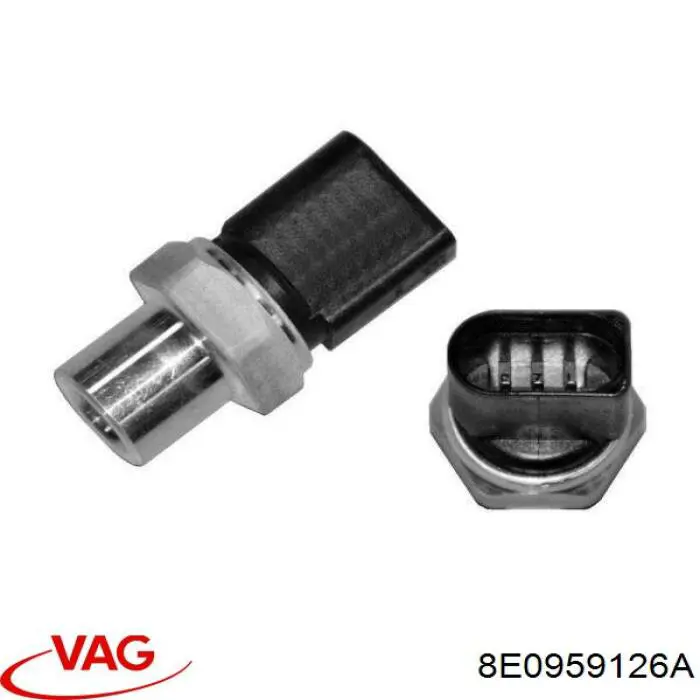 8E0959126A VAG датчик абсолютного давления кондиционера
