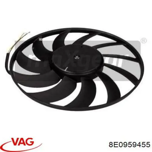 Электровентилятор охлаждения в сборе VAG 8E0959455 цена, от 49.07 USD