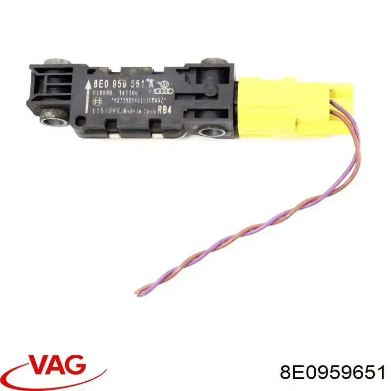 Купить 8E0959651 VAG Датчик Эйрбэг передний