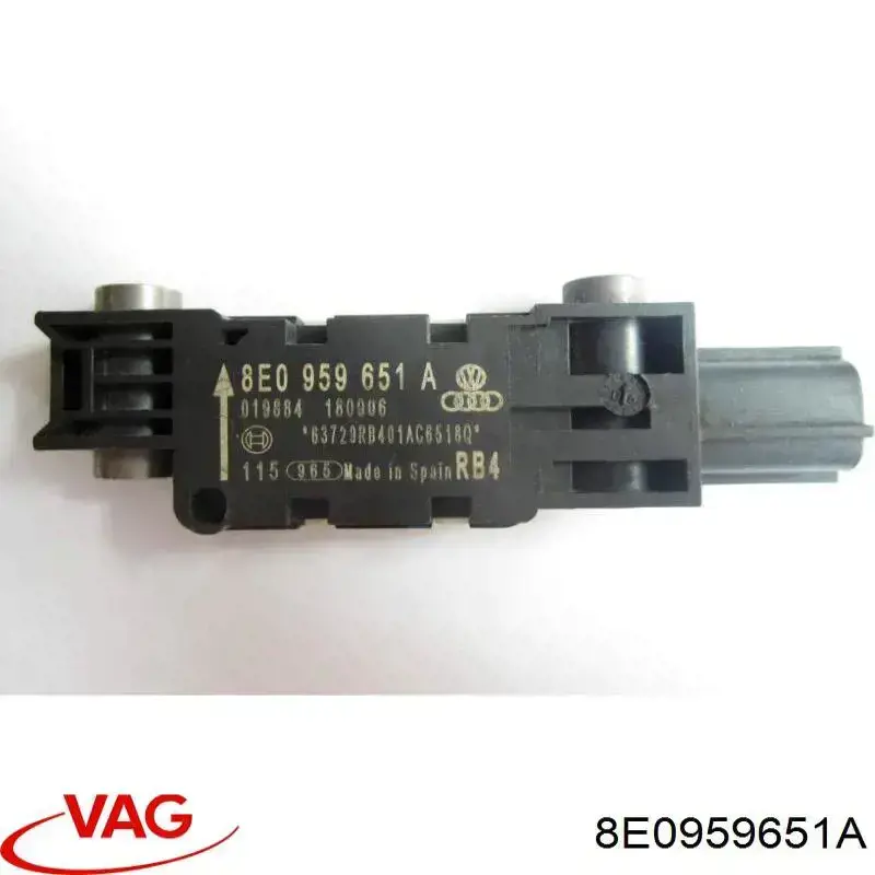 8E0959651A VAG sensor de aceleração longitudinal