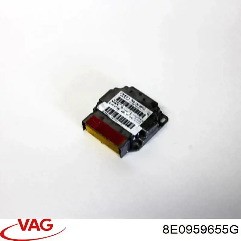 8E0959655G VAG модуль-процессор управления подушкой безопасности (эбу airbag)