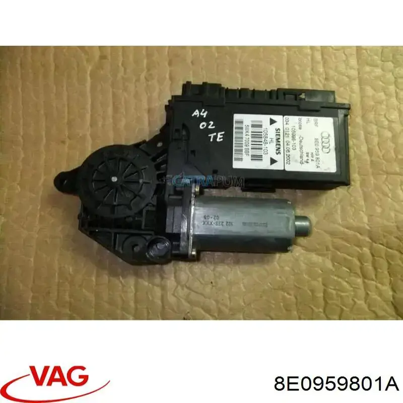 Купить 5WK49204CBF VAG Мотор стеклоподъемника двери задней левой