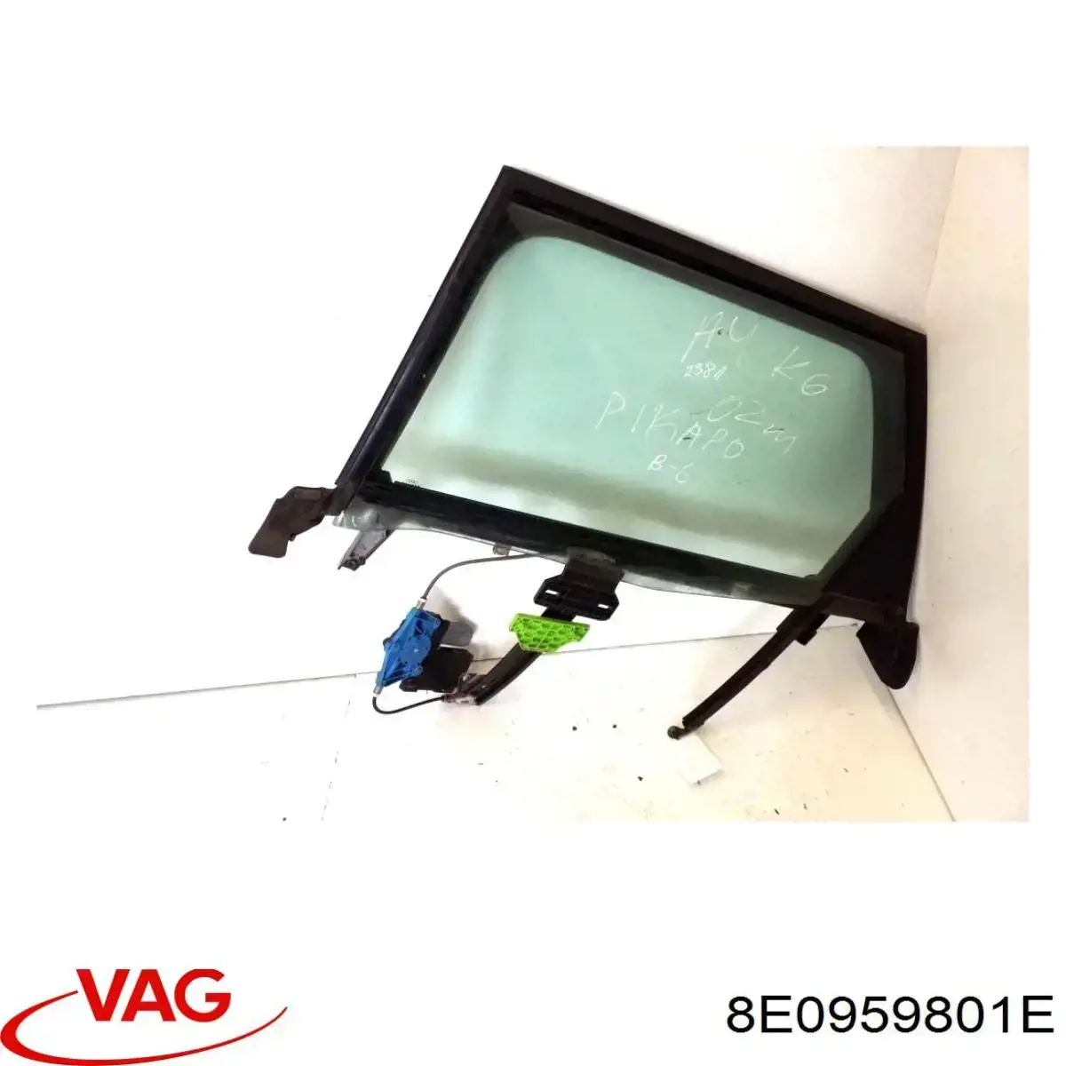 Купить 8E0959801E VAG Мотор стеклоподъемника двери задней левой