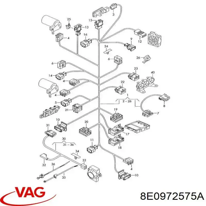  VAG 8E0972575A цена, от 4.56 USD