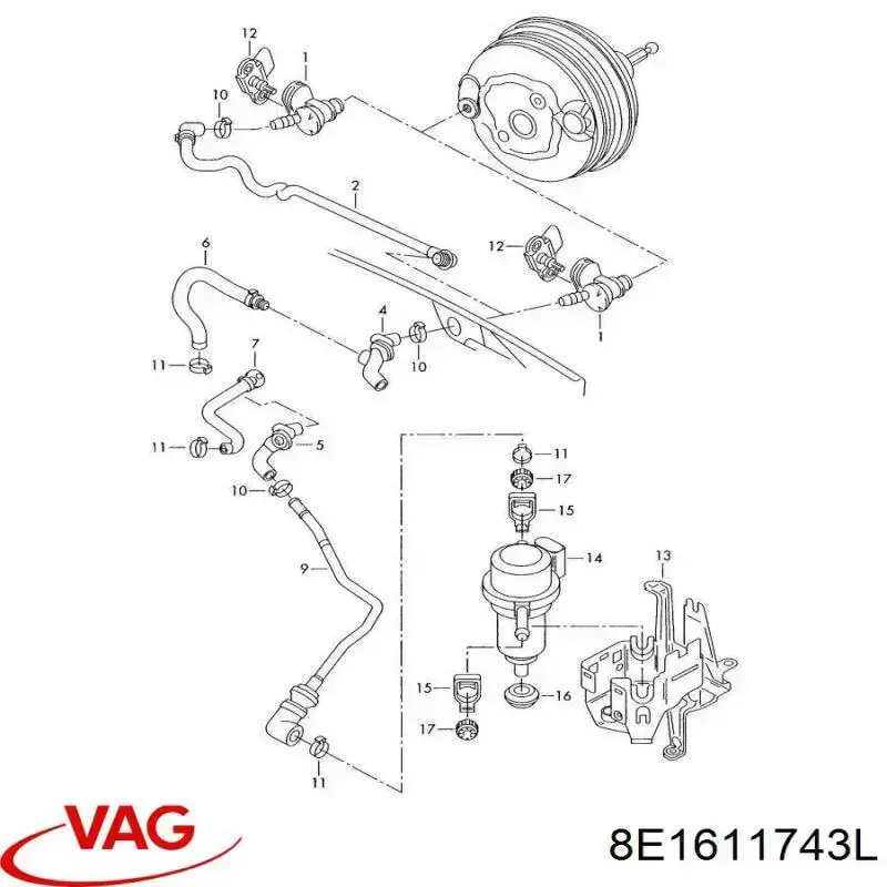8E1611743L VAG 