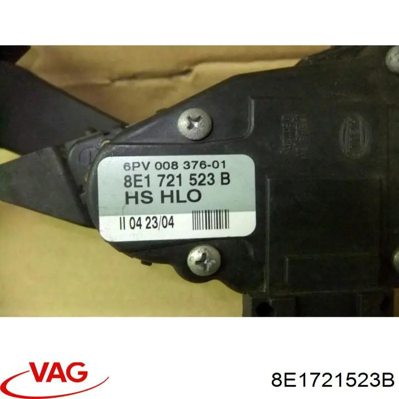 Педаль акселератора VAG 8E1721523B