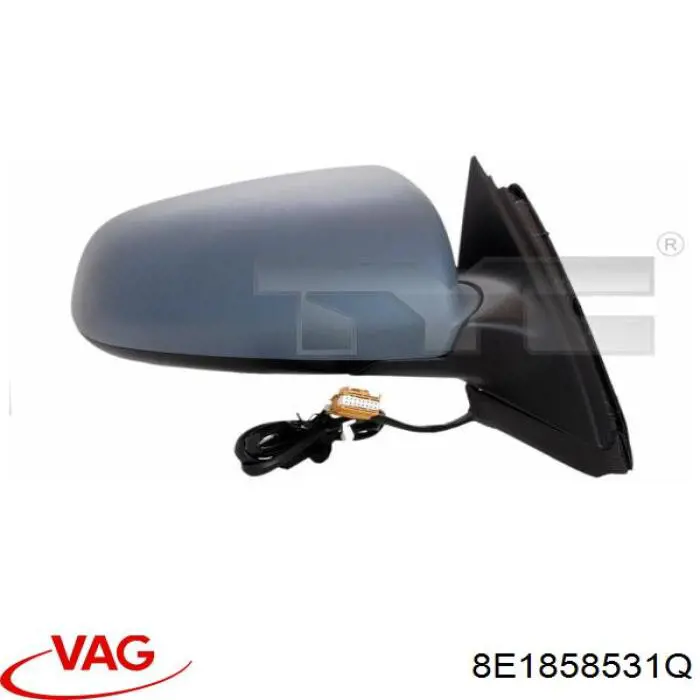 Зеркало заднего вида, левое VAG 8E1858531Q цена, от 60.81 USD