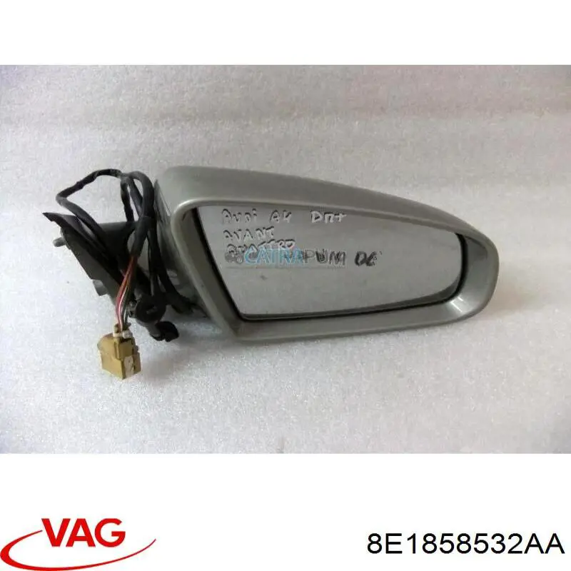 Купить 8E1858532AA VAG Корпус зеркала заднего вида правого (внутрення часть)