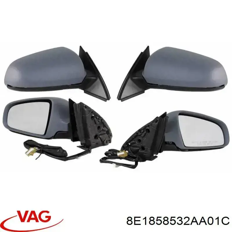 Корпус зеркала заднего вида правого (внутрення часть) VAG 8E1858532AA01C цена, от 43.08 USD