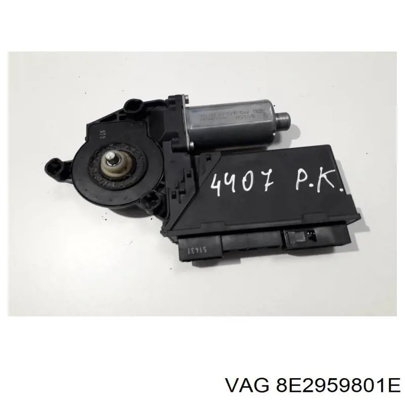 8E2959801E VAG motor de acionamento de vidro da porta dianteira esquerda