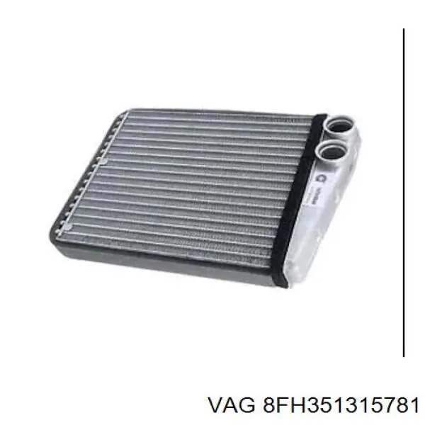 Радиатор печки (отопителя) VAG 8FH351315781 цена, от 25.34 USD