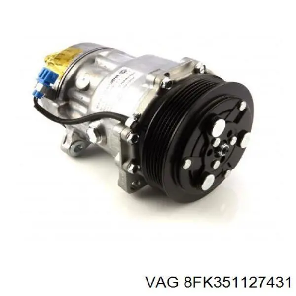 Компрессор кондиционера 8FK351127431 VAG