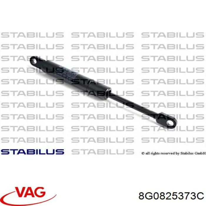 Амортизатор задней двери Stabilus STA1401BJ цена, от 17.24 USD