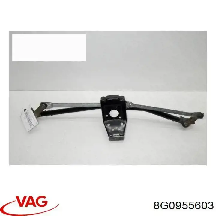 Трапеция стеклоочистителя на Audi 80 B3 89, 89Q, 8A