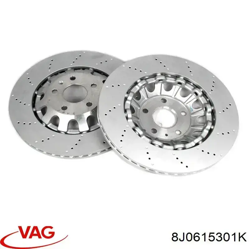 Тормоз дисковый передний VAG 8J0615301F цена, от 366.36 USD