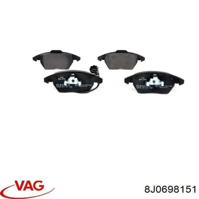 Колодки VAG 8J0698151 цена, от 29.95 USD
