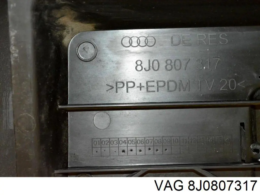 Бампер задний VAG 8J0807317 цена, от 74.47 USD
