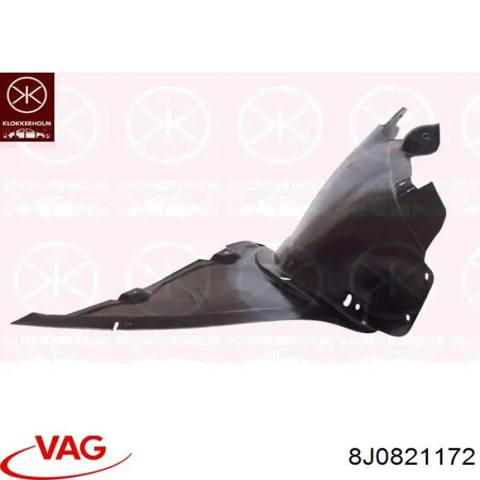 Подкрылок передний правый 1351FP2T Polcar