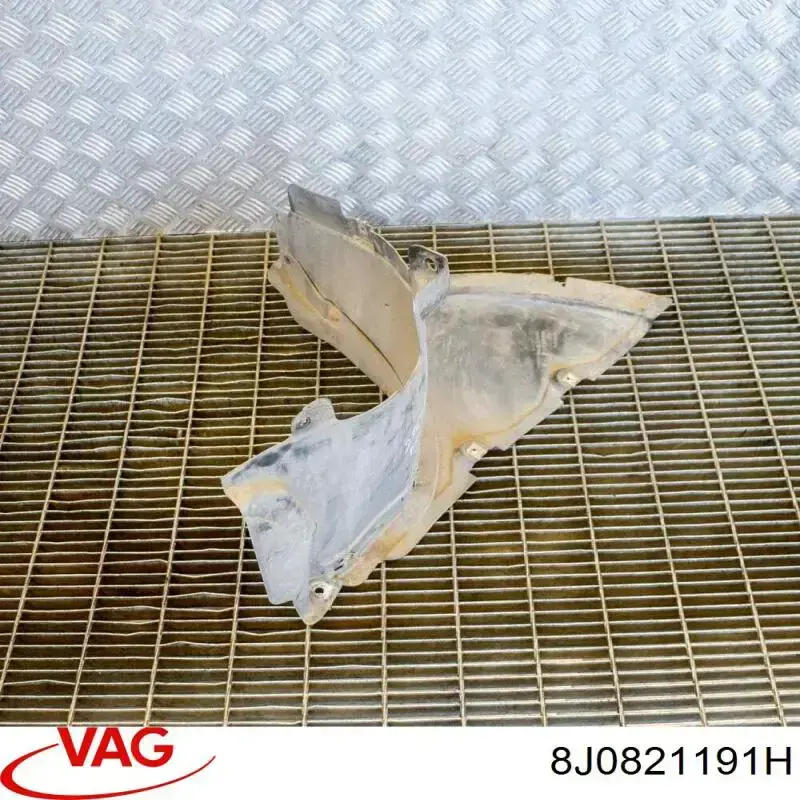 Подкрылок крыла переднего левый VAG 8J0821191H цена, от 9.94 USD