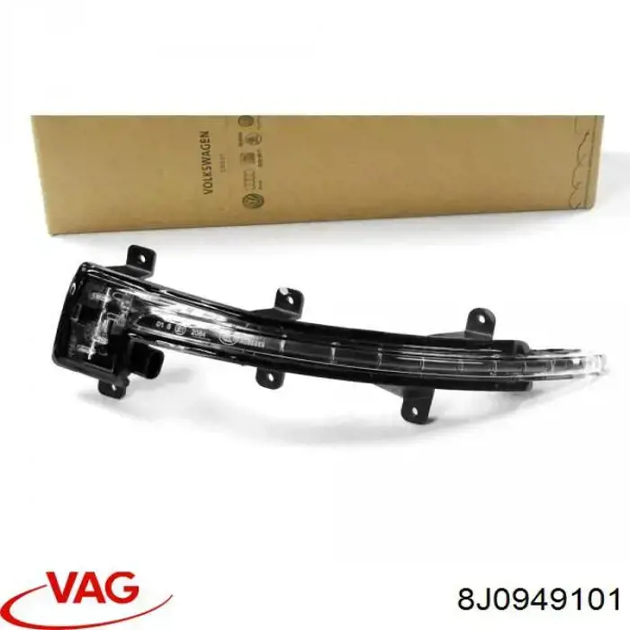 Указатель поворота зеркала, левый VAG 8J0949101 цена, от 61.08 USD