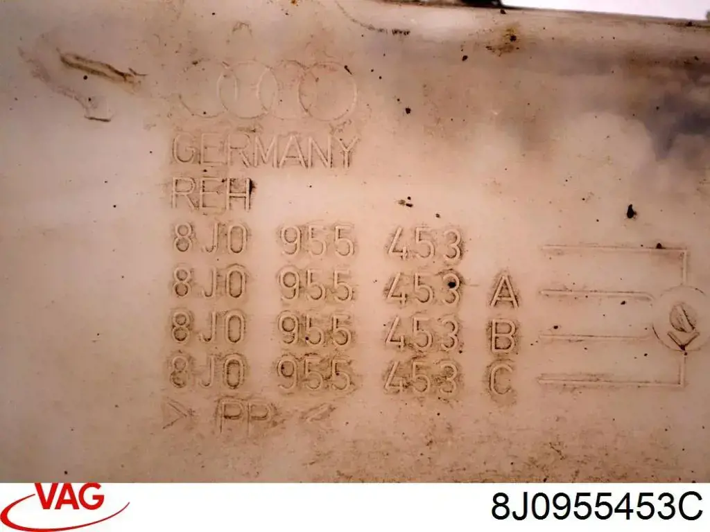 Бачок омывателя лобового стекла VAG 8J0955453C цена, от 98.87 USD