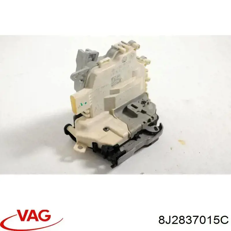 Замок водительской двери 8J2837015C VAG