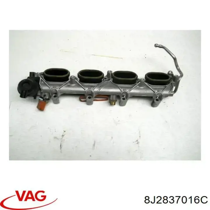 Замок передней правой двери 8J2837016C VAG