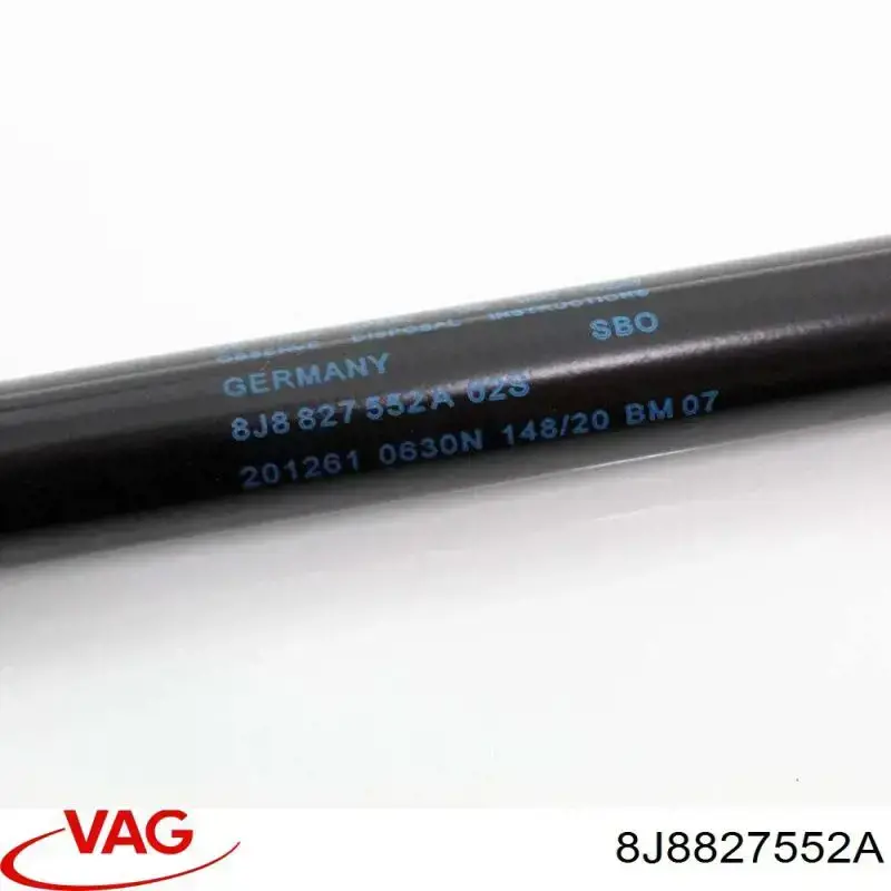 Купить 8J8827552A VAG Амортизатор двери багажника