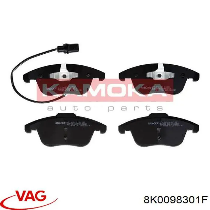 Колодки VAG 8K0098301F цена, от 50.26 USD